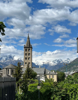 The city of Aosta
